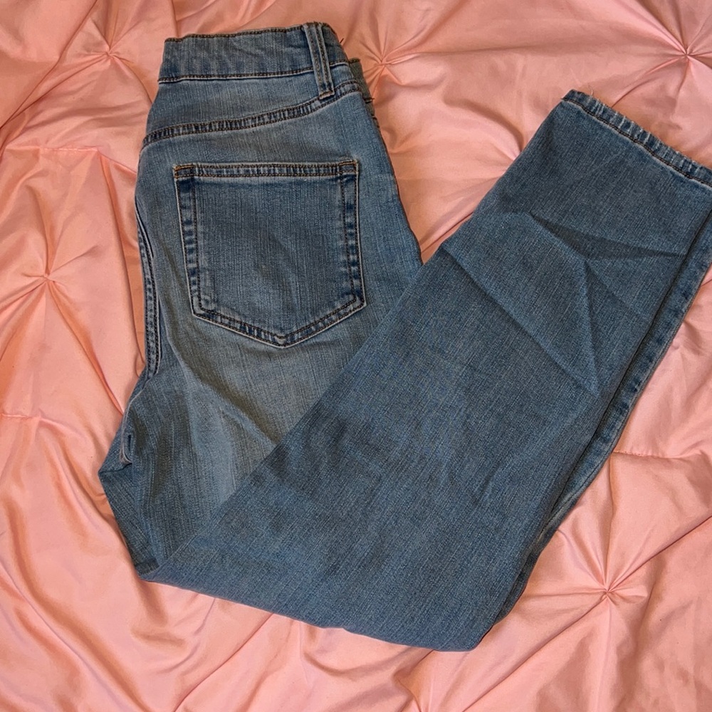 High rise mom jeans